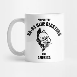 VA-34 Blue Blasters - USS America Mug